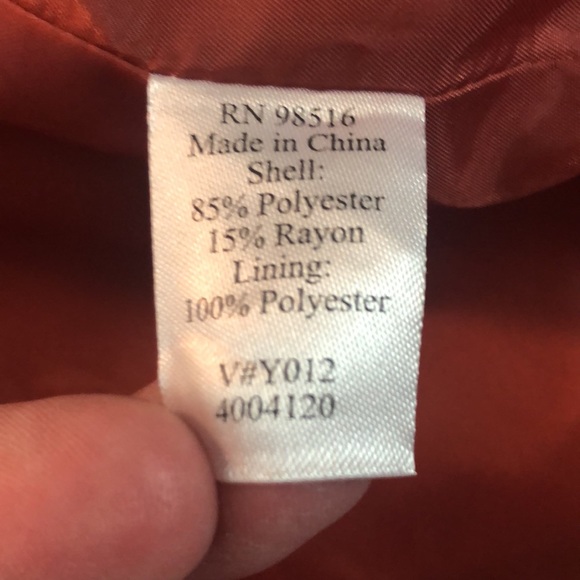 COLDWATER CREEK Size 20 Textural Fitted Vest lined Snap close $119 NEW - Picture 10 of 14